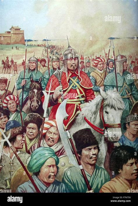 when was genghis khan born